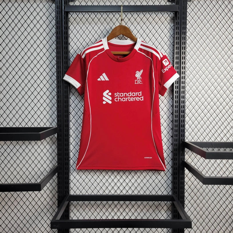 [Mulher] Camisa Home do Liverpool 2025