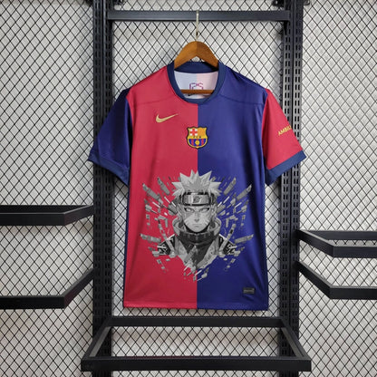 Camisa home do FC Barcelona 2024 "Naruto" - edição limitada