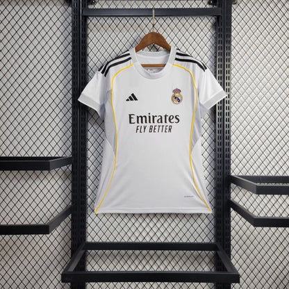 [Feminino] Camisa Home do Real Madrid 2025