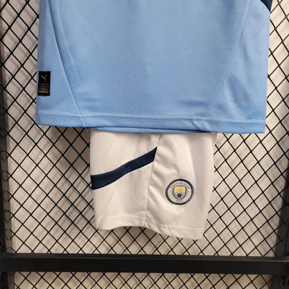 [Dziecięce] Koszulka domowa Manchester City 2024