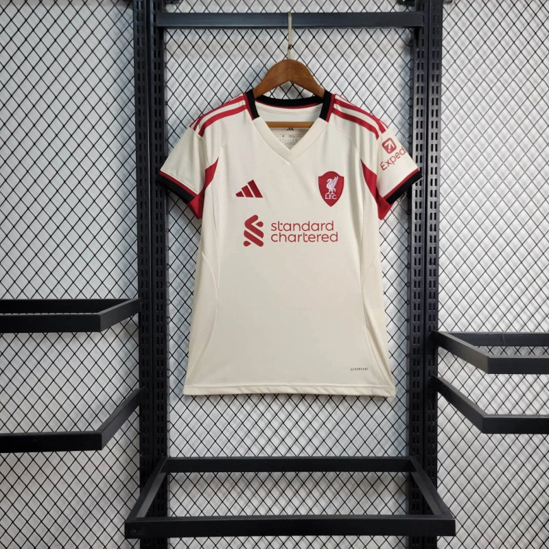 [Mulher] Camisa Alternativa do Liverpool 2025