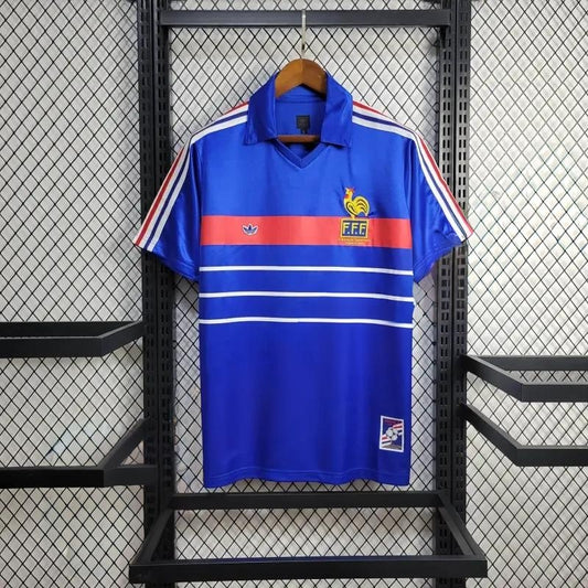 Koszulka domowa Francja 1984