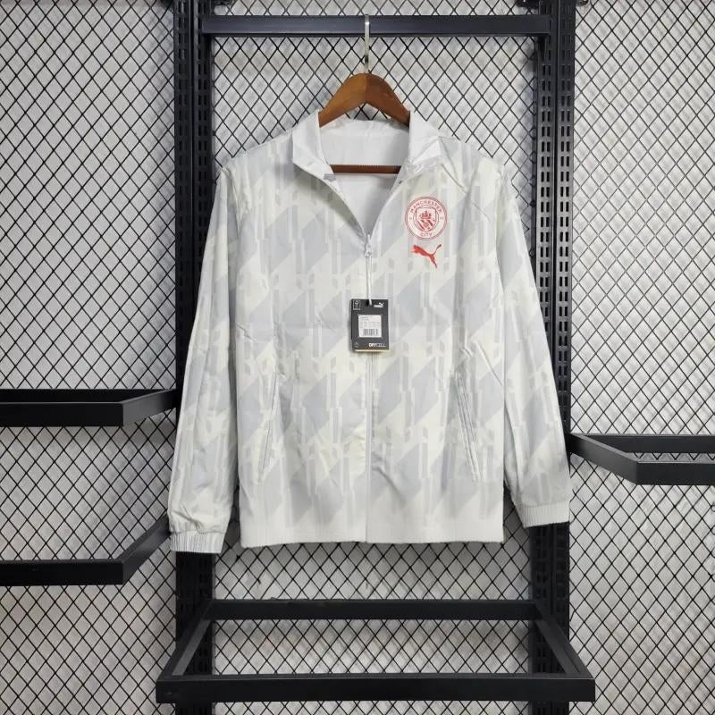 Manchester City dwustronna kurtki wiatrówka