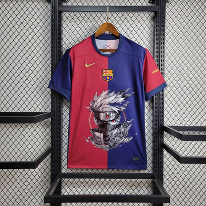 Camisa Home do FC Barcelona 2024 "Kakashi" - Edição Limitada
