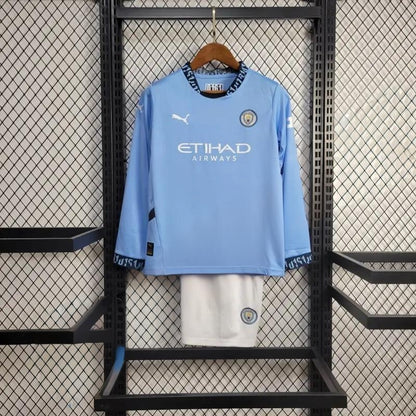 [Dziecięce] Koszulka domowa Manchester City 2024