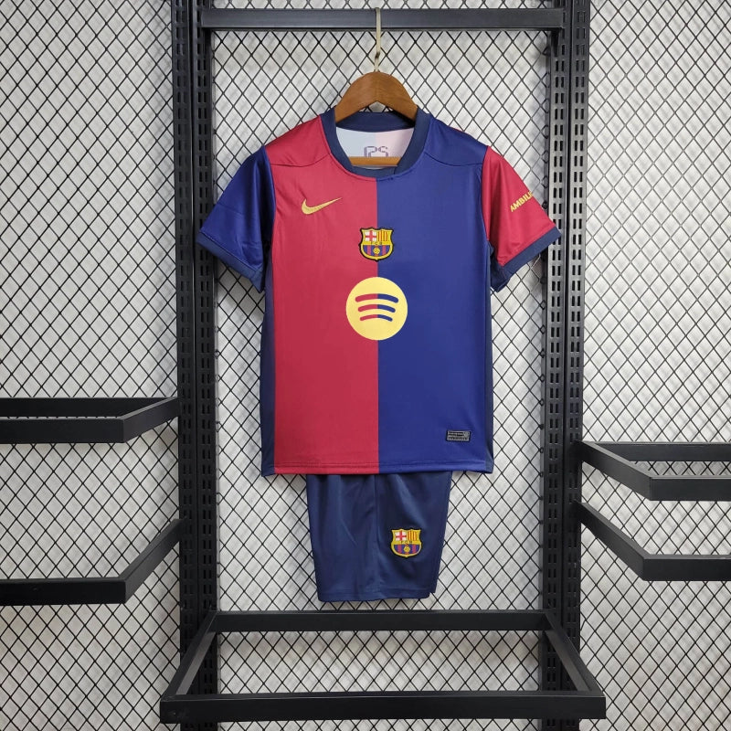 [Criança] Camisa Home do FC Barcelona 2024