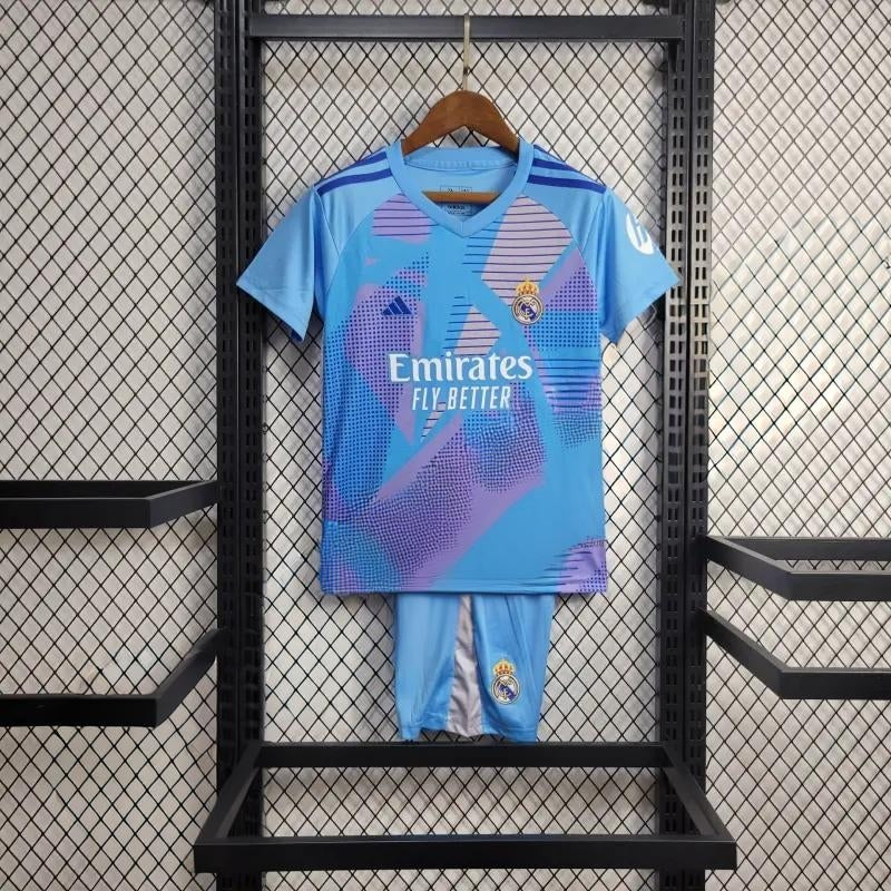 [Criança] Camisa de goleiro do Real Madrid 2024