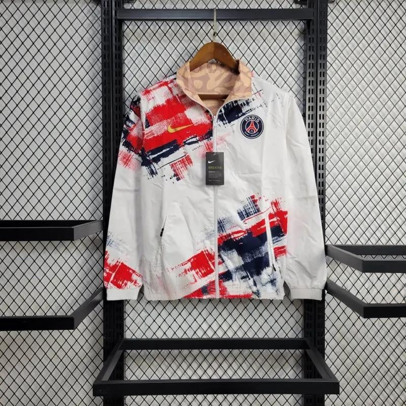 Paris Saint-Germain dwustronna kurtki wiatrówka