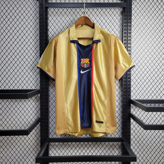Venkovní dres FC Barcelona 2001