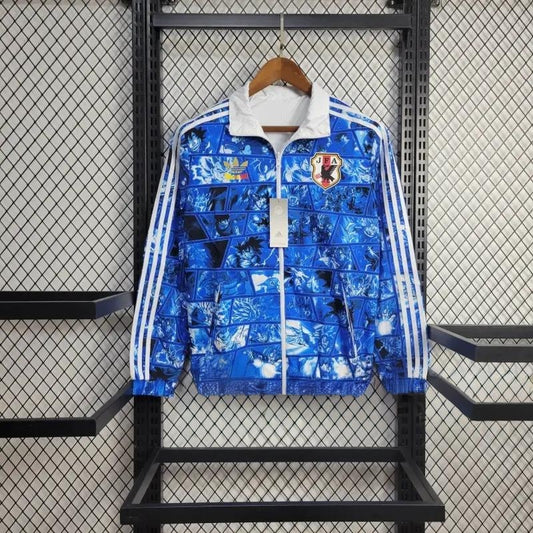 Japonsko oboustranná bunda větrovka