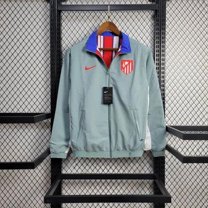 Atletico Madrid dwustronna kurtki wiatrówka